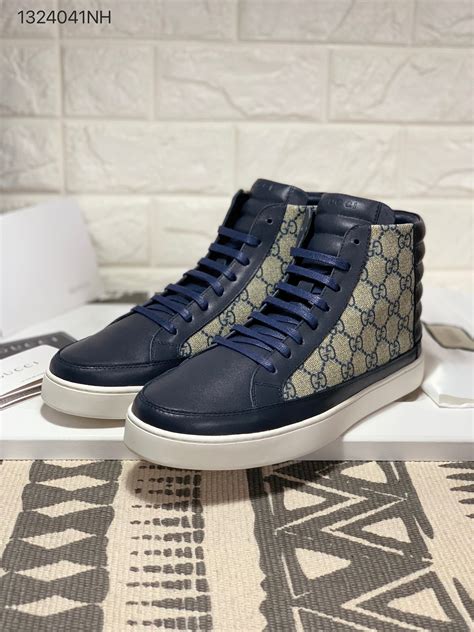 mens gucci shoes blue|gucci shoes men black.